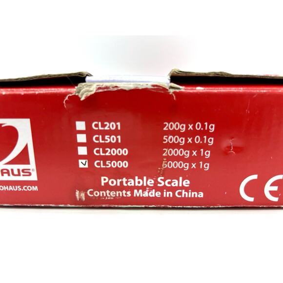OHAUS CL5000 Portable Professional Use Digital Scale 1 - 5000 Grams EUC - Picture 15 of 15